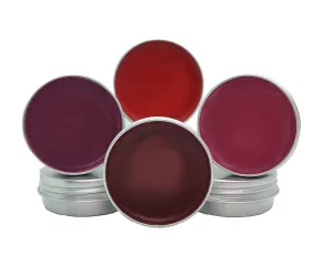 100% Natural, Organic & Vegan Tinted Lip Balm Tins (Private Label)