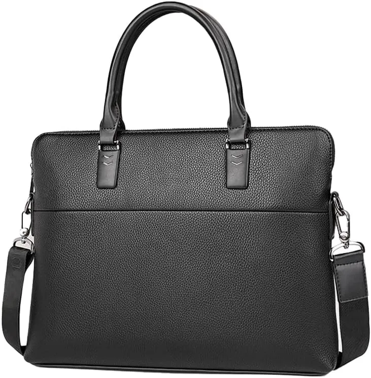 18 Inch PU Leather briefcases Laptop Lawyer bag Messenger Bags for Men and Women Satchel Bag