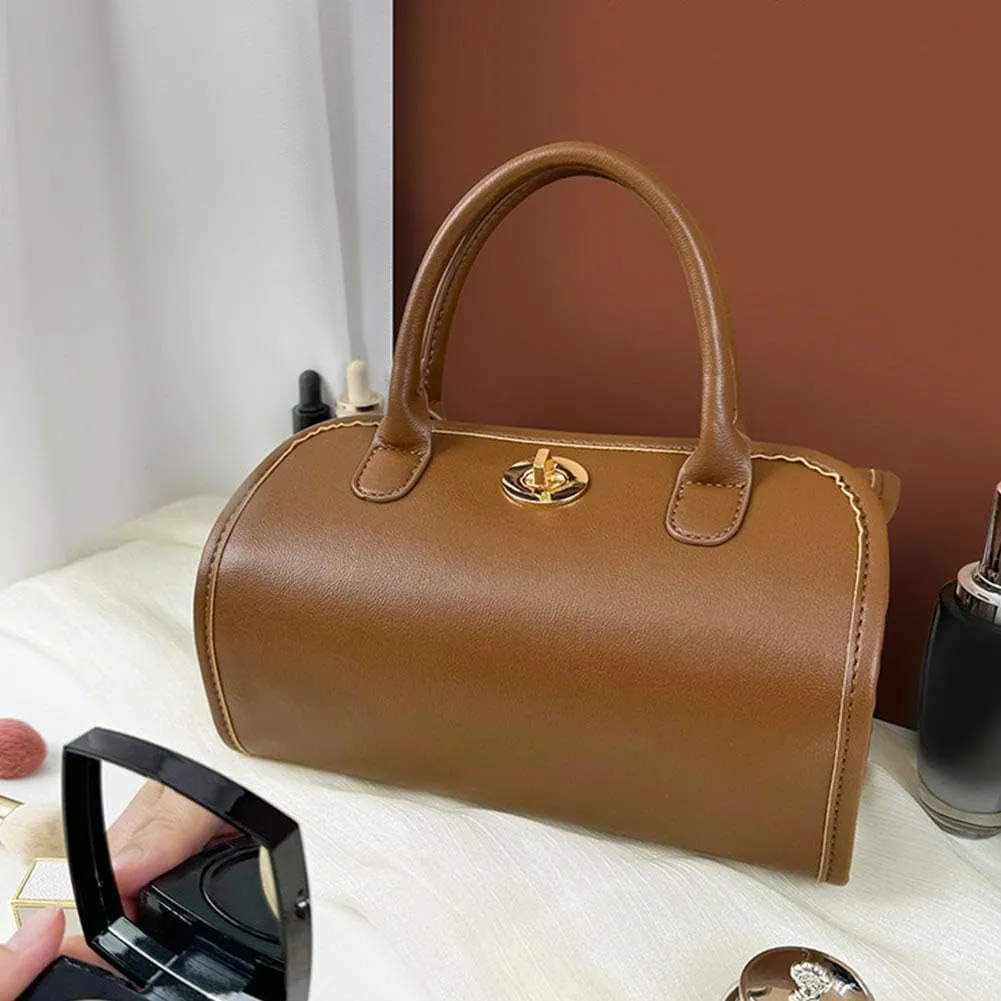 2PCS Leather Waterproof Cosmetic Bag, Detachable 4 in 1 Travel Toiletry Bag for Women, Portable Hanging Organizer for Brushes Set, Makeup Accessories