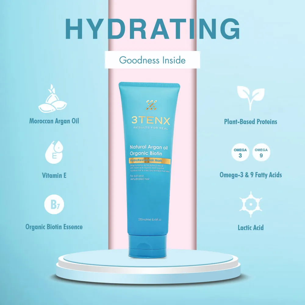 3TENX Hydrarevive Hair Mask For Dull & Dehydrate Hair