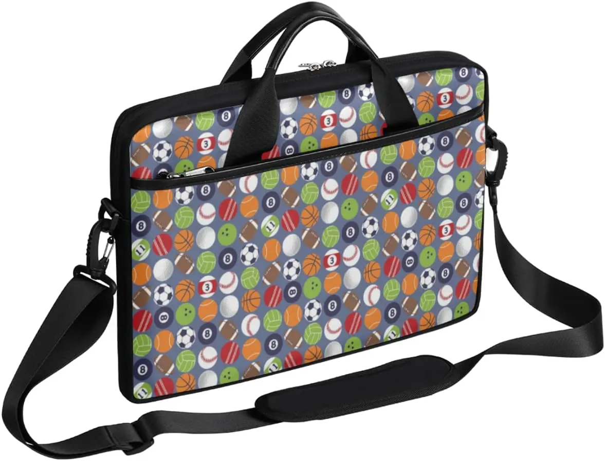 Abstract Art Graffiti Laptop Shoulder Messenger Bag Waterproof Laptop Briefcase with Handle and Padded Strap Case Sleeve