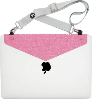 Adhesive Crossbody Laptop Carrier  Bag Sleeve Case Alternative  MEDIUM  Fits Acer, Apple, Google, HP, Microsoft