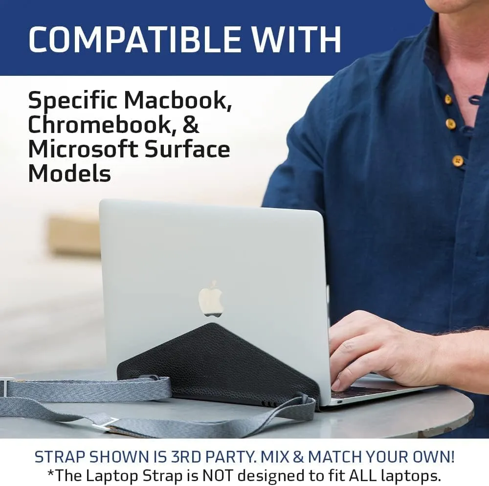 Adhesive Crossbody Laptop Carrier  Bag Sleeve Case Alternative  MEDIUM  Fits Acer, Apple, Google, HP, Microsoft