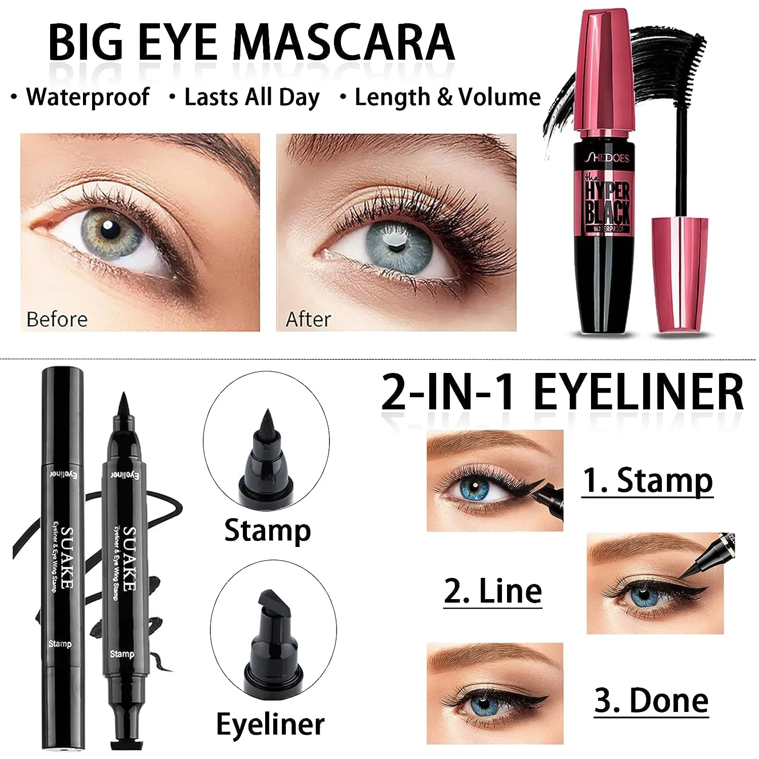 All-in-One Makeup Gift Set for Women: Eyeshadow, Foundation, Lipstick, Brushes & More