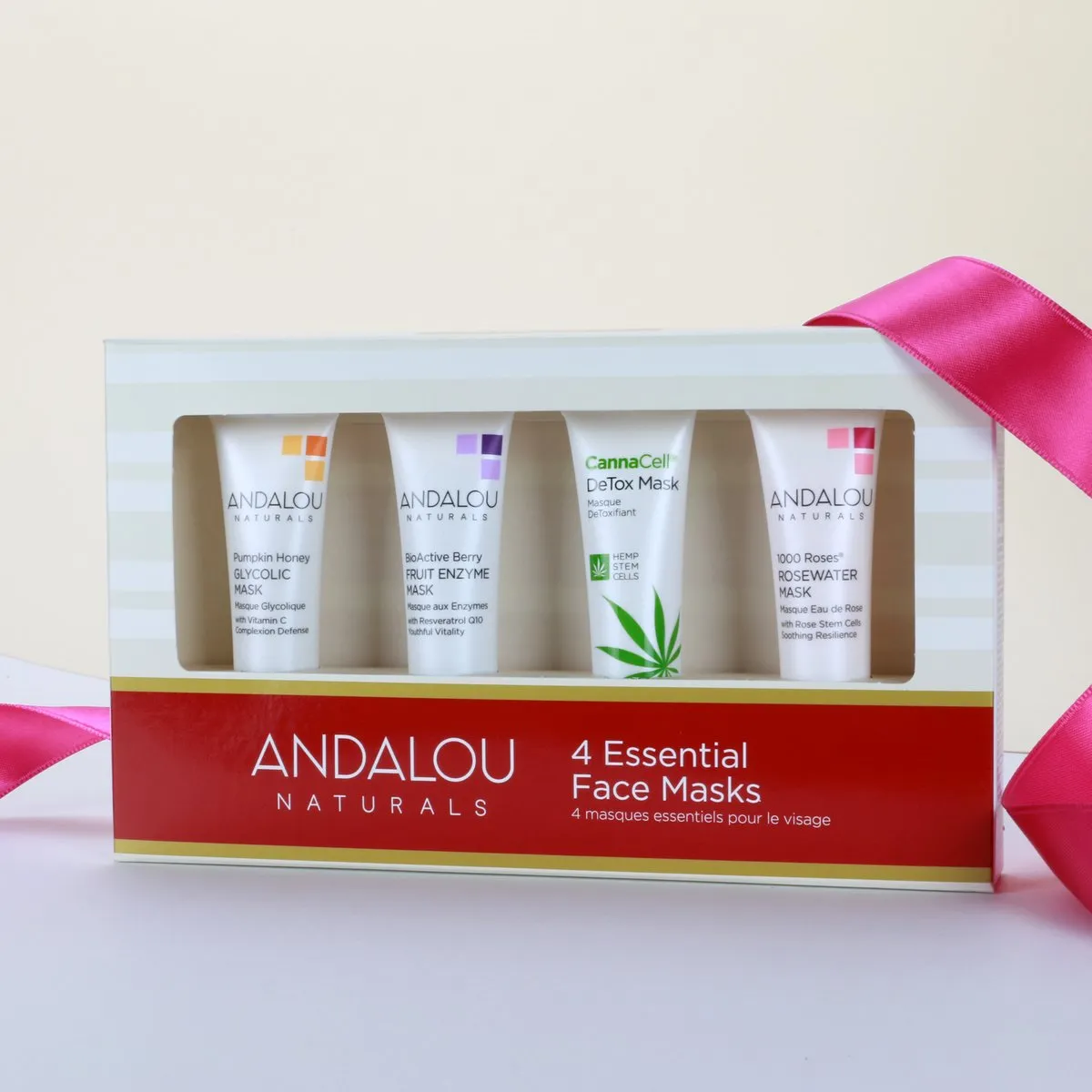 Andalou Naturals 4 Essential Face Masks Set