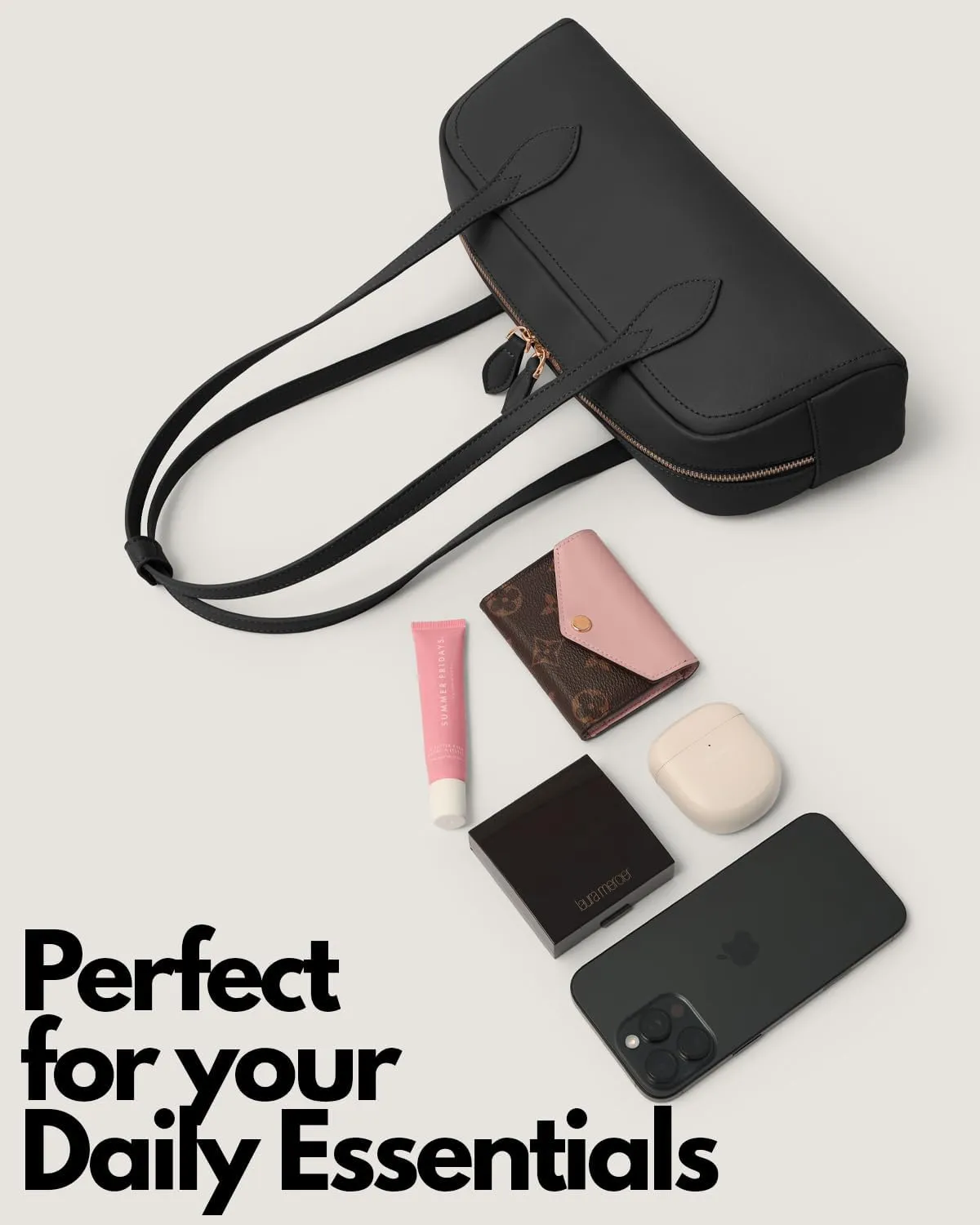 Apryl Shoulder Bag for Women - Small Purses for Women - Shoulder Purses - Cute Trendy Handbag Vegan Leather
