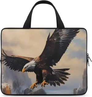 Bald Eagle Laptop Bag Carrying Case Computer Protective Sleeve Case Briefcase for Men Women