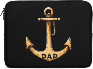 Boat Anchores DAD Laptop Case Sleeve Bag 10inch Durable Shockproof Protective Computer Carrying Cover Briefcase