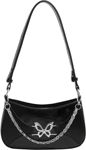 Bow Shoulder Bag for Women Small Womens Purses and Handbags Designer Hobo Bags with Zipper Everyday Crossbody Purse