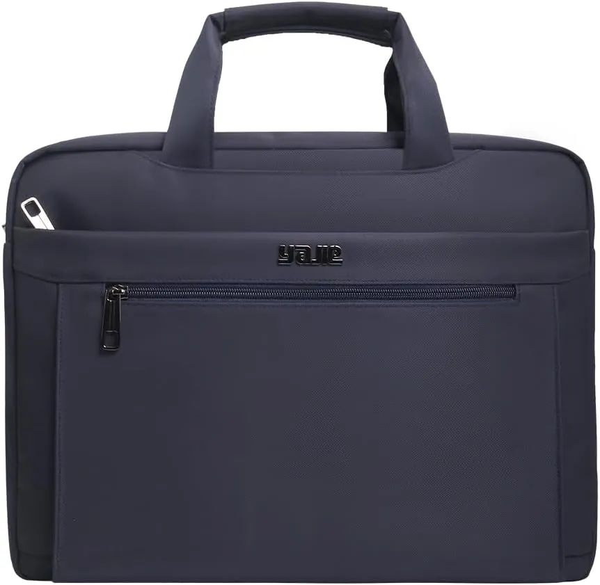 Briefcases for Men Canvas Tote Bag 15.6 Inches Laptop Case Large Shoulder Work Bags Office Messenger Bag Waterproof