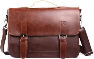 Briefcases Messenger Bags Laptop Bag Leather Bag for Men Shoulder Handbag Crossbody Bags Messenger Bag New Briefcase for Male Tote Handbags