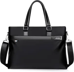 Briefcases Messenger Bags Laptop Bag Men Bag Waterproof Cloth Single Shoulder Handbag Business Computer Briefcase