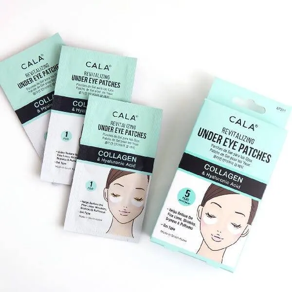 CALA Under Eye Patches: Collagen & Hyaluronic Acid (5/PK)