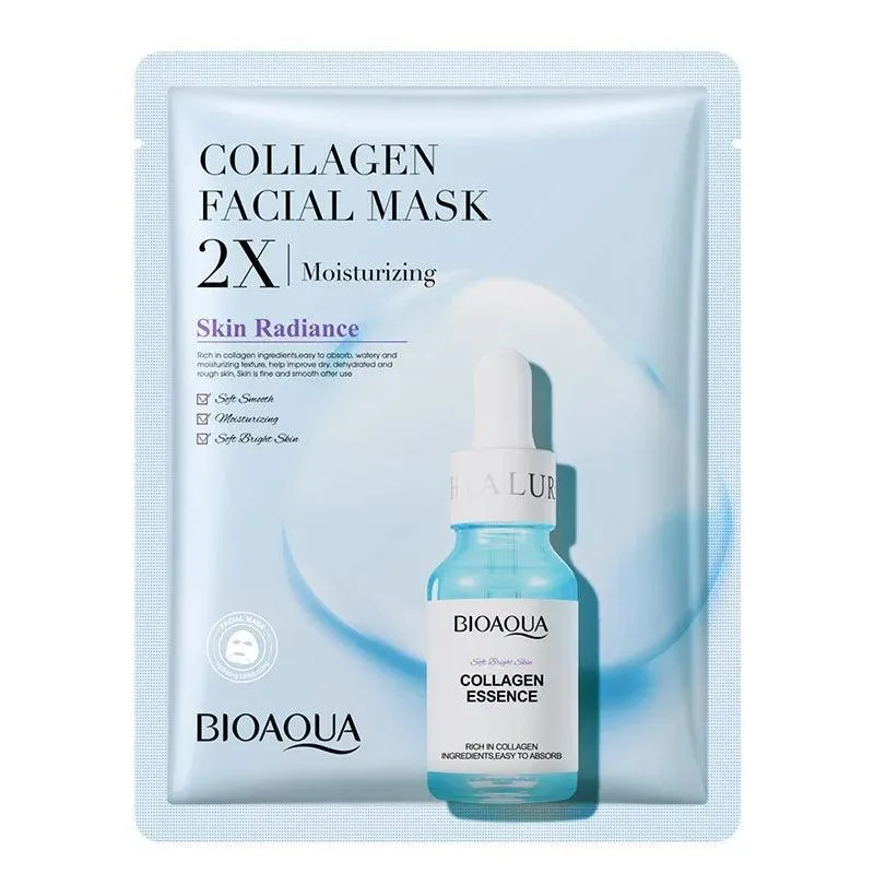 Centella Collagen Hydrating Anti-Aging Face Masks for Luminous Skin