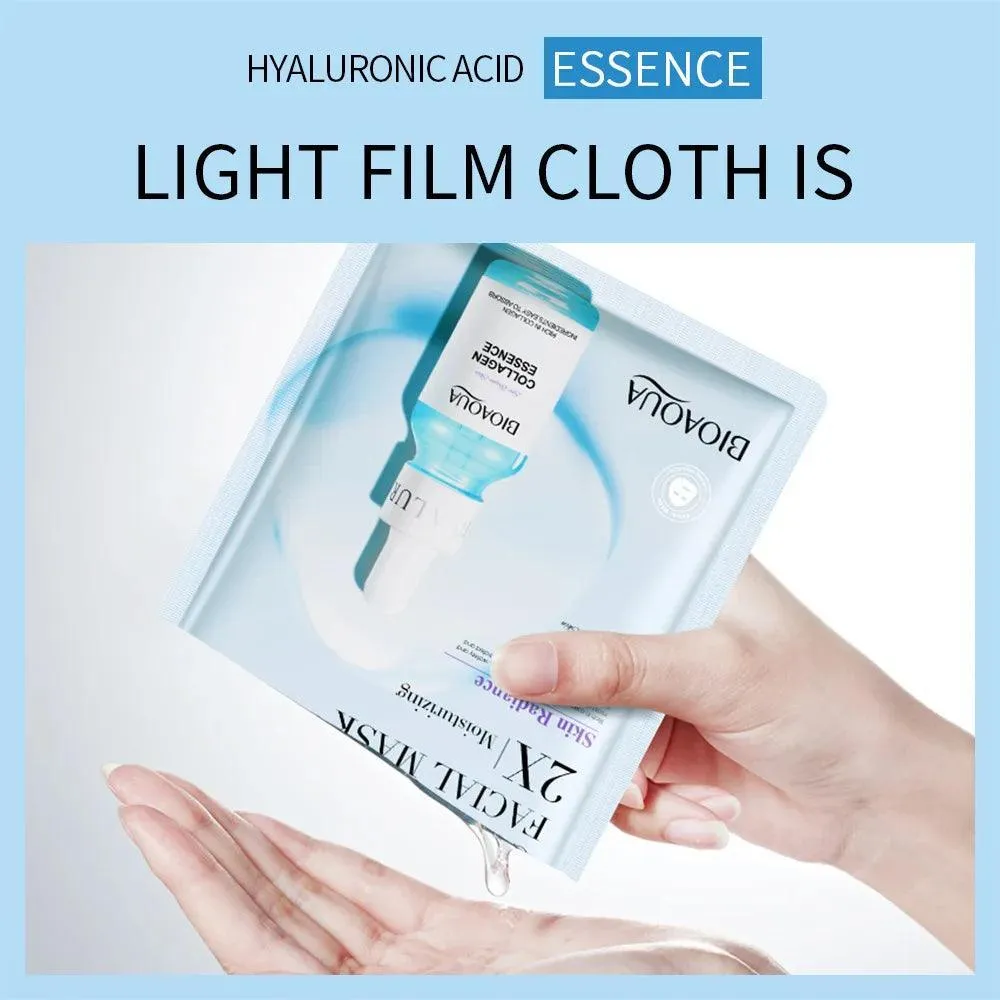 Centella Collagen Hydrating Anti-Aging Face Masks for Luminous Skin