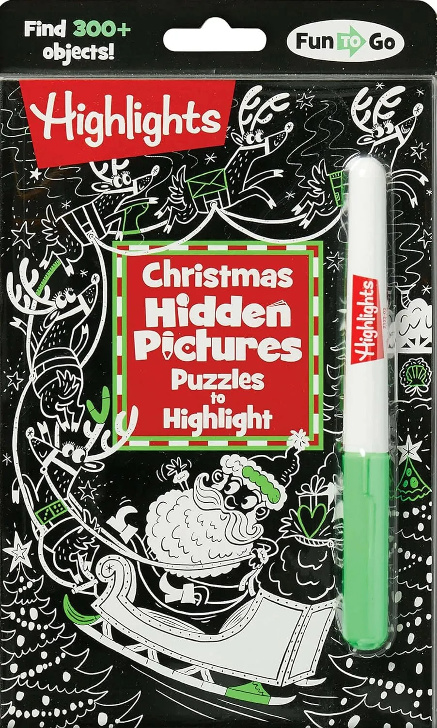 Christmas Hidden Pictures Puzzles to Highlight