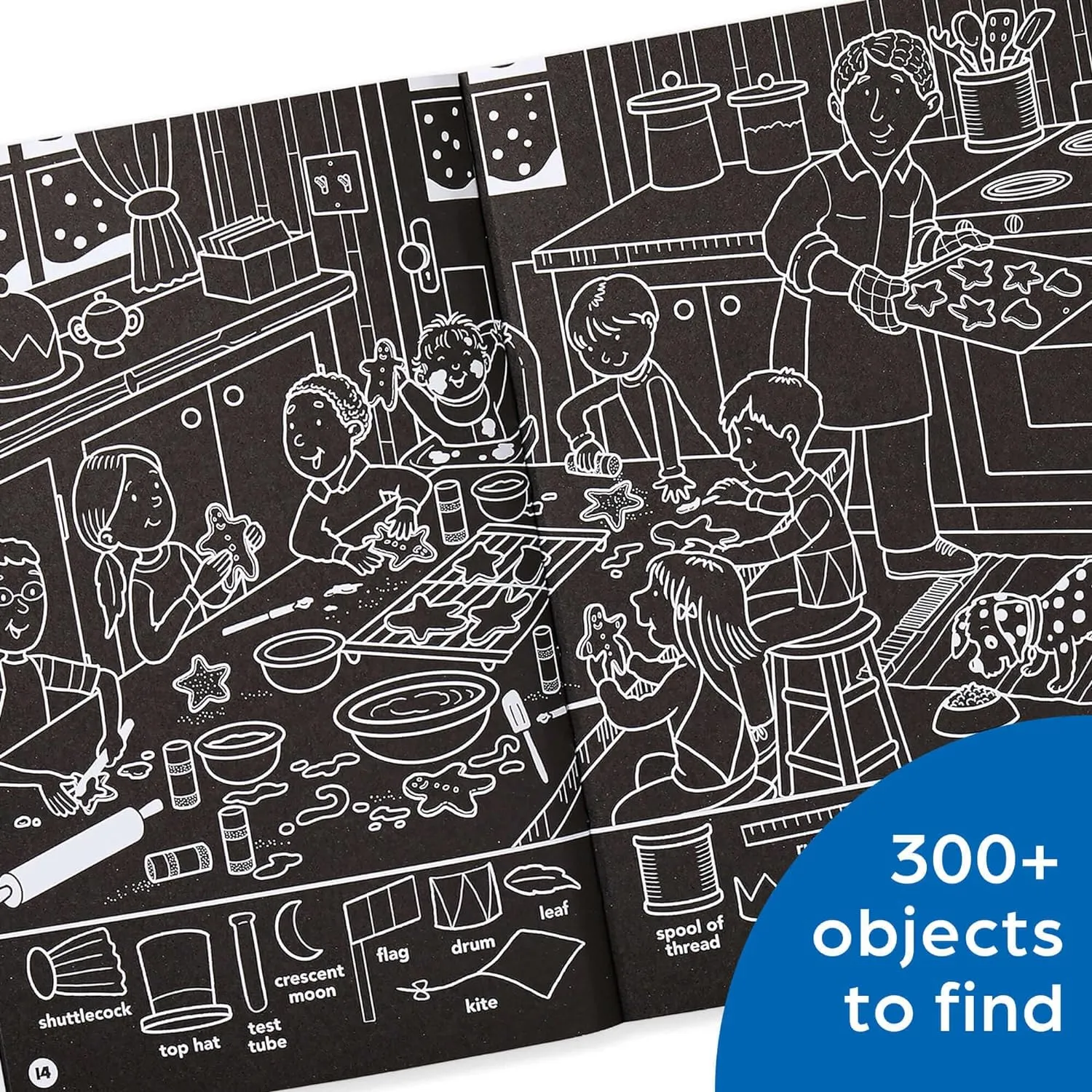 Christmas Hidden Pictures Puzzles to Highlight