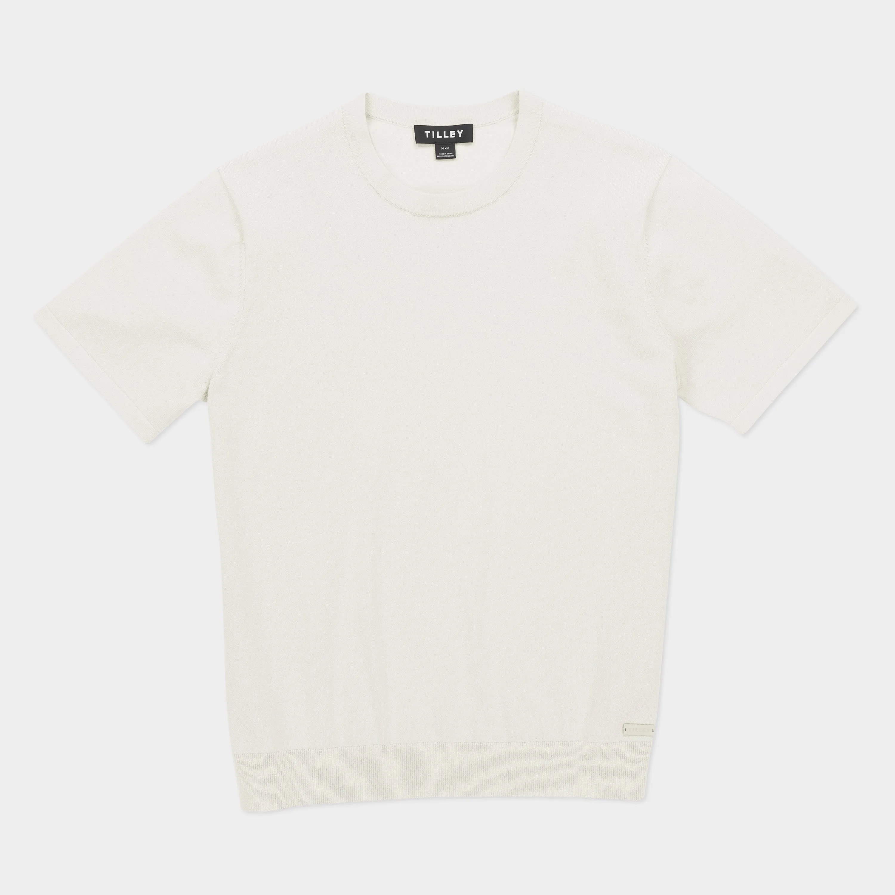Cotton Nylon Knit Tee