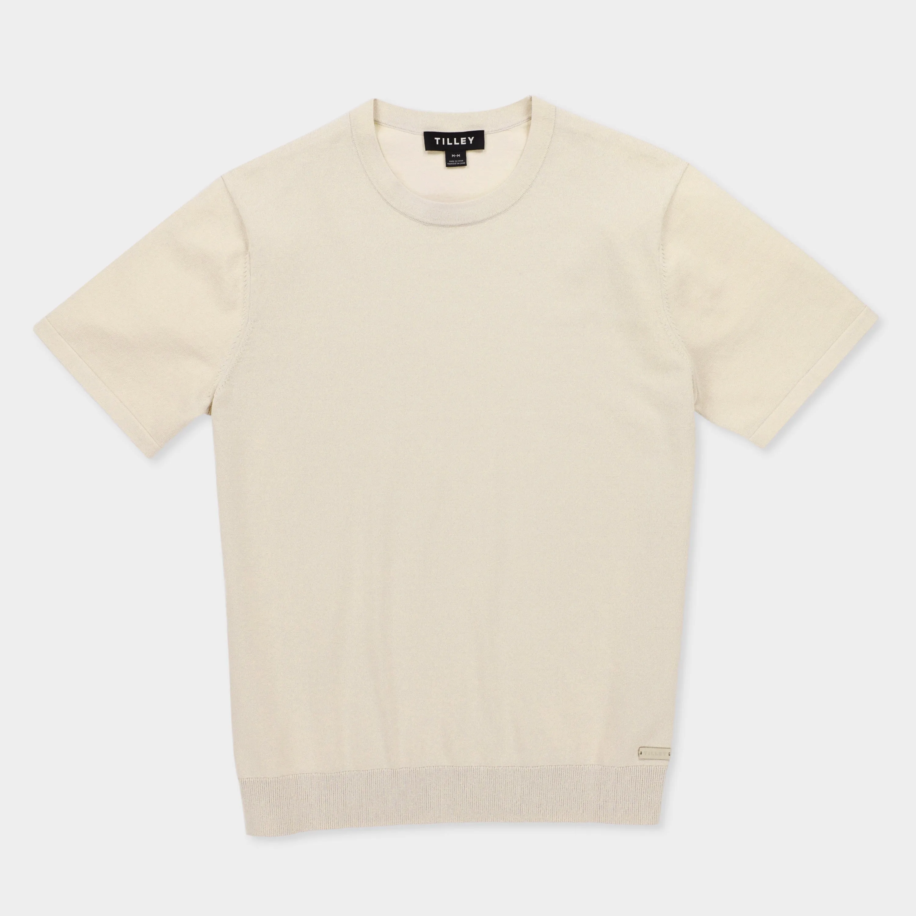 Cotton Nylon Knit Tee