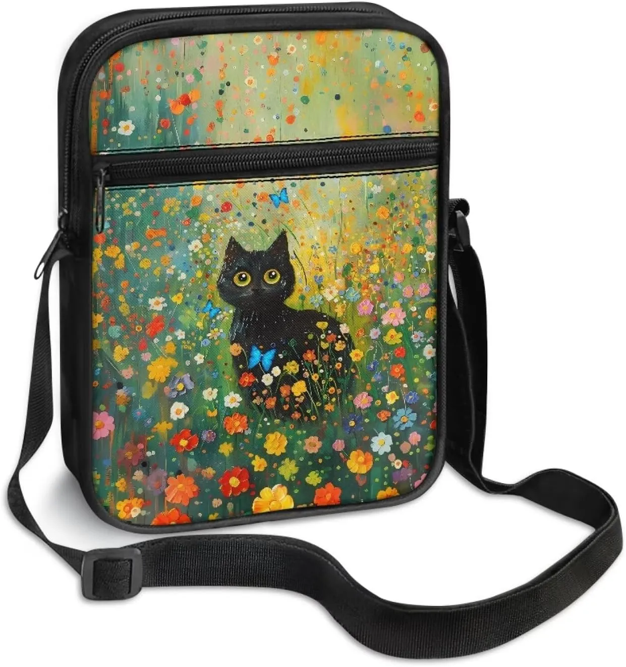 Crossbody Messenger Bags Womens Shoulder Bag Mini Work Office Bag Briefcases with Zipper
