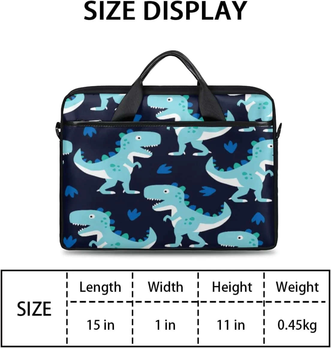 Cute Cartoon Car Laptop Shoulder Messenger Bag Waterproof Laptop Briefcase with Handle and Padded Strap Case Sleeve