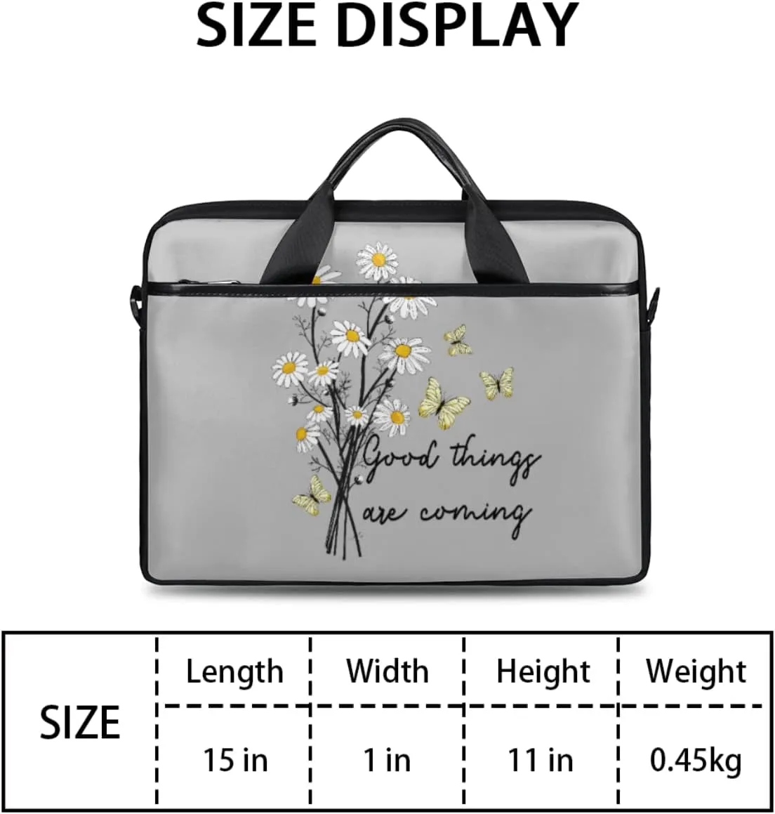 Cute Whale Laptop Shoulder Messenger Bag Waterproof Laptop Briefcase with Handle and Padded Strap Case Sleeve