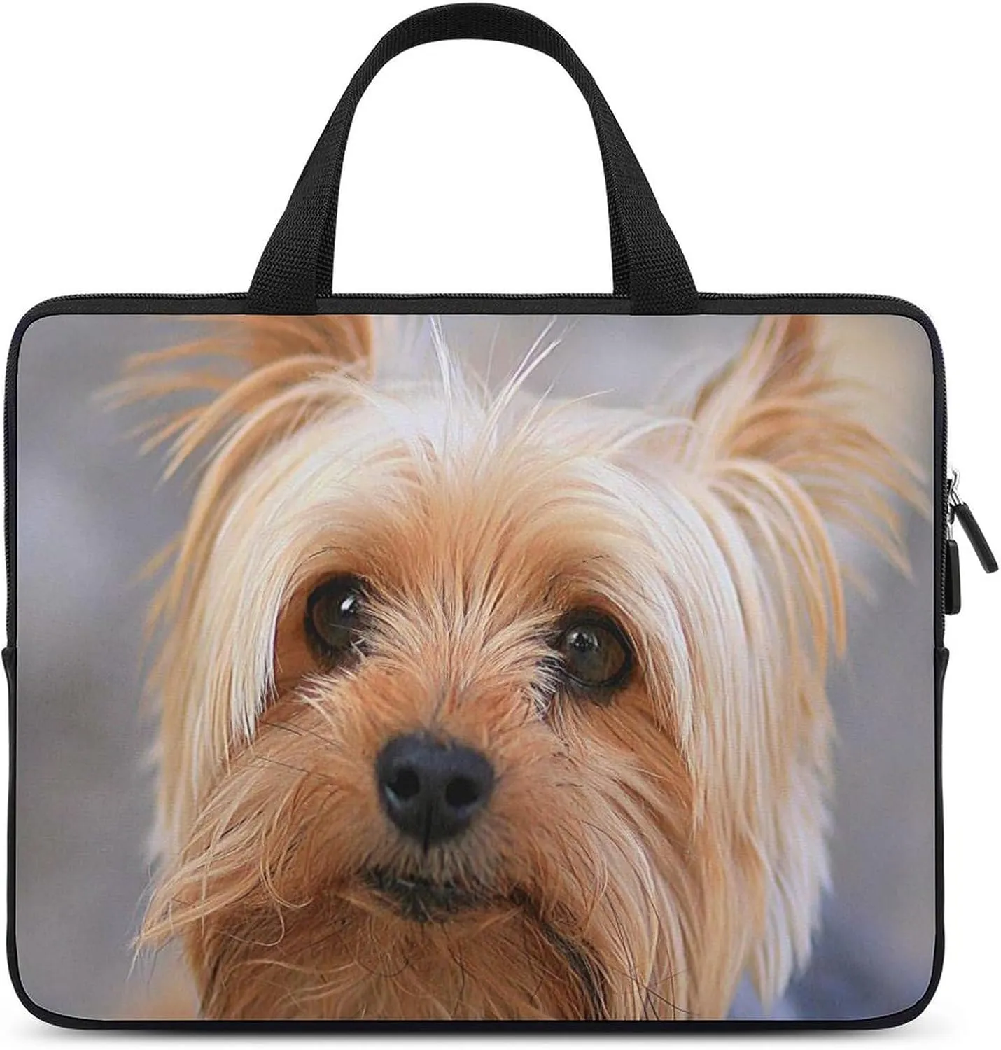 Cutest Yorkies Laptop Bag Slim Carrying Case Computer Bag Briefcase Handbag Messenger Bag Business Casual