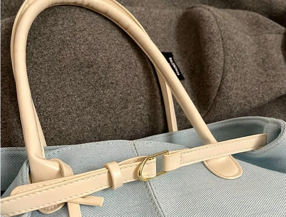 Denim Hobo Bags Women Summer Beach Bag Cute Underarm Shoulder Crossbody Purse Trendy Travel Crescent Tote Handbag 2025