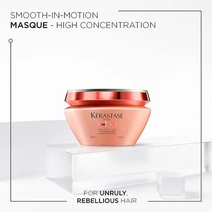 Discipline Revitalizing anti-frizz hair mask with unique Morpho-Ke complex  Ratine 200ml, Kerastase