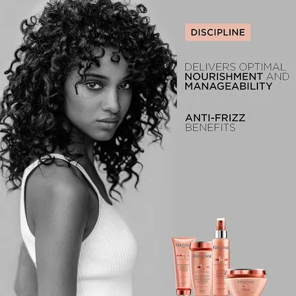 Discipline Revitalizing anti-frizz hair mask with unique Morpho-Ke complex  Ratine 200ml, Kerastase