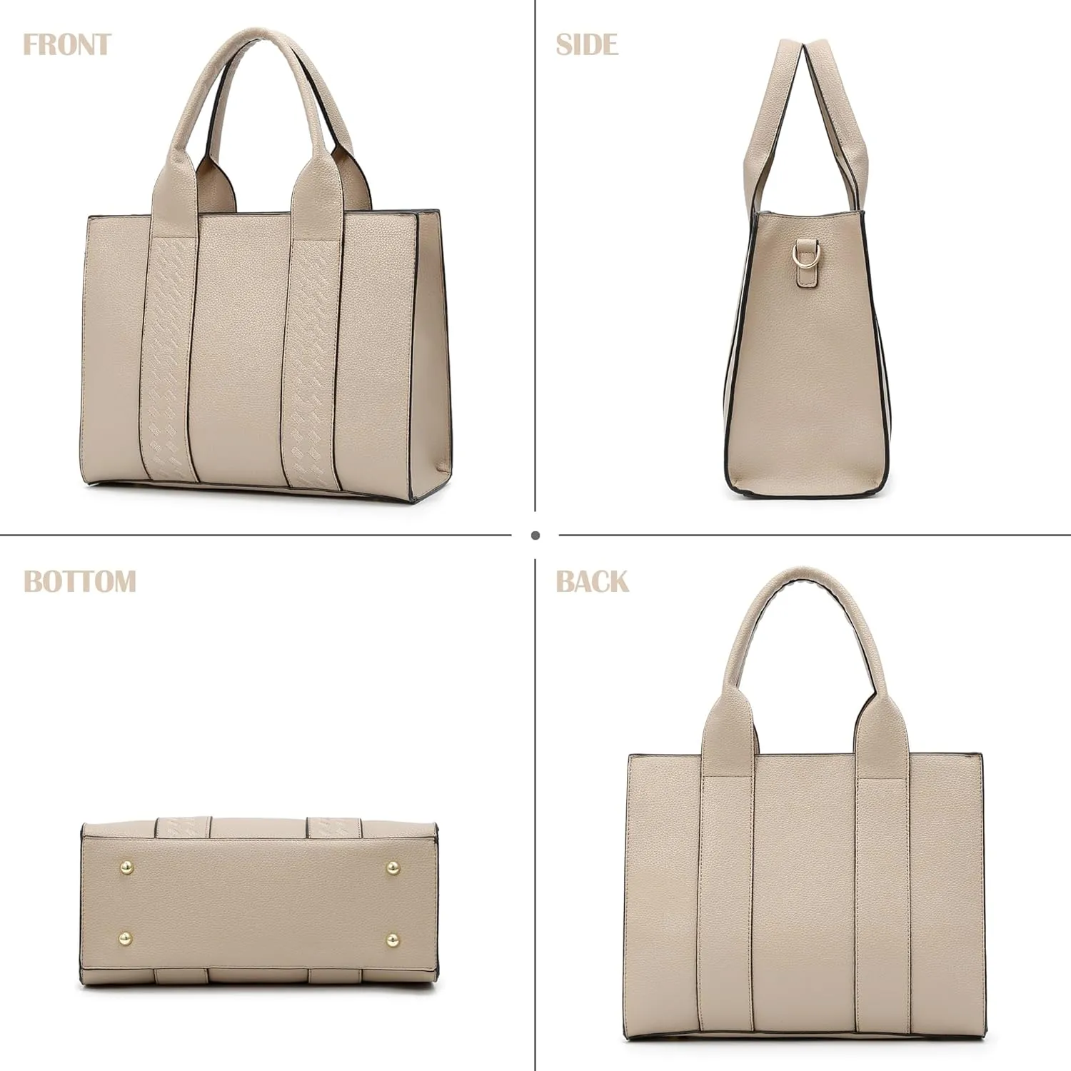 DMICXEL Tote Bag Crossbody Purses for Women Shoulder Handbag PU Leather Top Handle Satchel Bags
