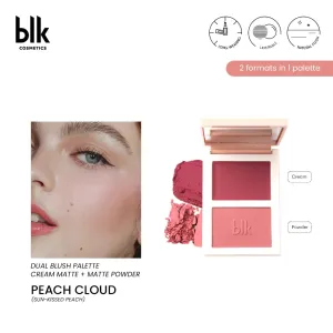 Dual Blush Palette Cream   Powder