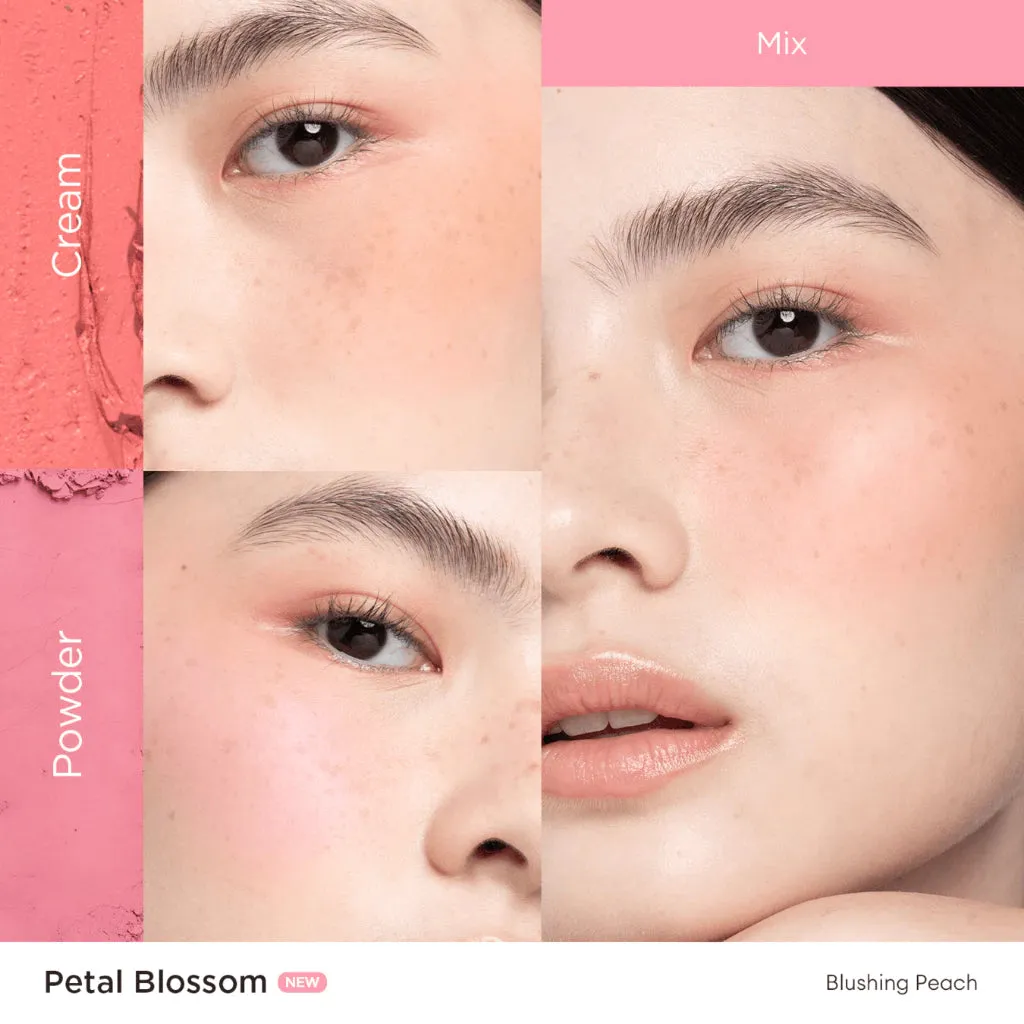 Dual Blush Palette Cream   Powder
