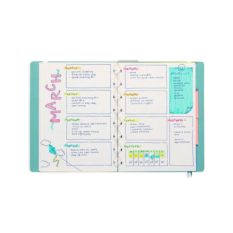 Dual Liner Double Ended Neon Highlighters - Set of 6