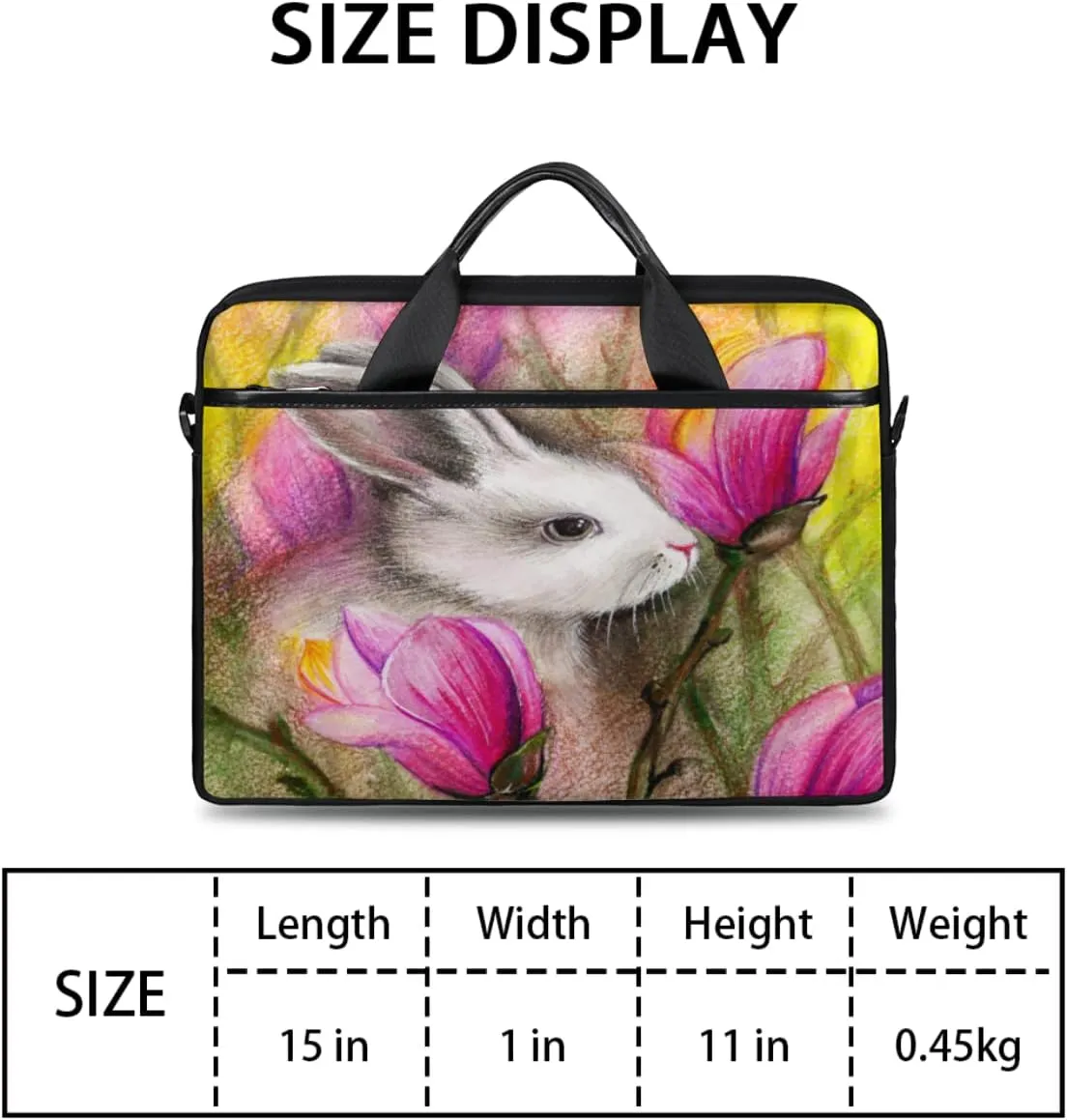 Earth And Spacecraft Laptop Shoulder Messenger Bag Waterproof Laptop Briefcase Handle Padded Strap