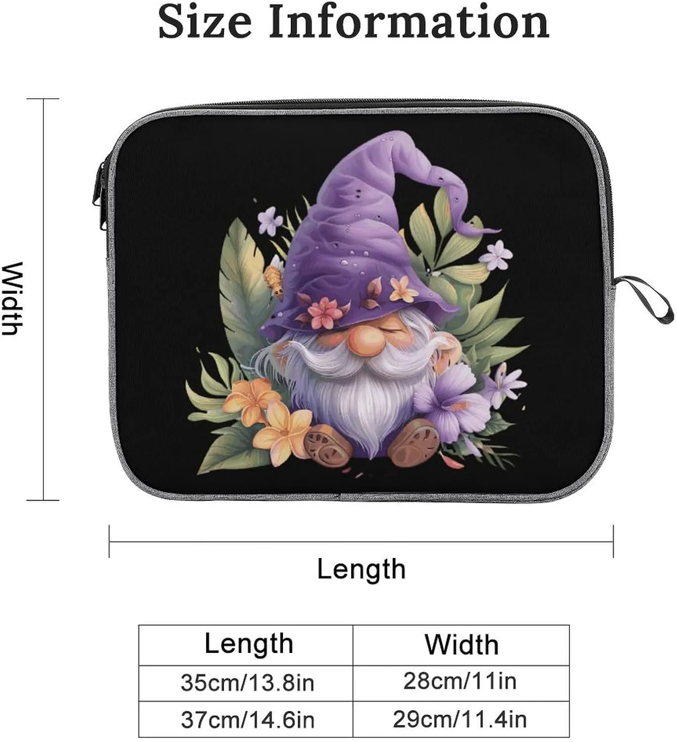 Easter Gnomes Laptop Bag Protective Laptop Sleeve Bag Briefcase Carrying Case Handbags for Men Women
