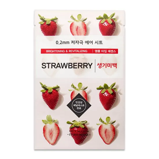 Etude House 0.2 Therapy Air Mask Korean Strawberry