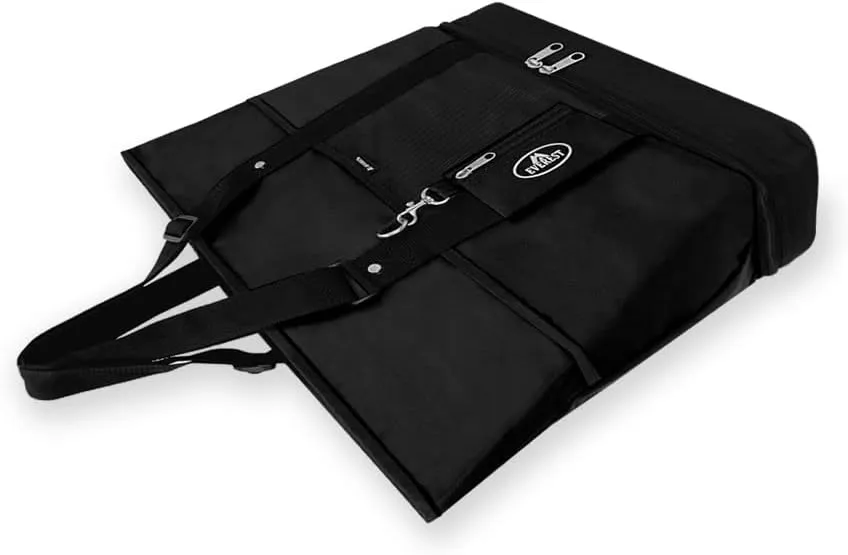 Everest Luggage Deluxe Shopping Tote, Black, Black, One Size