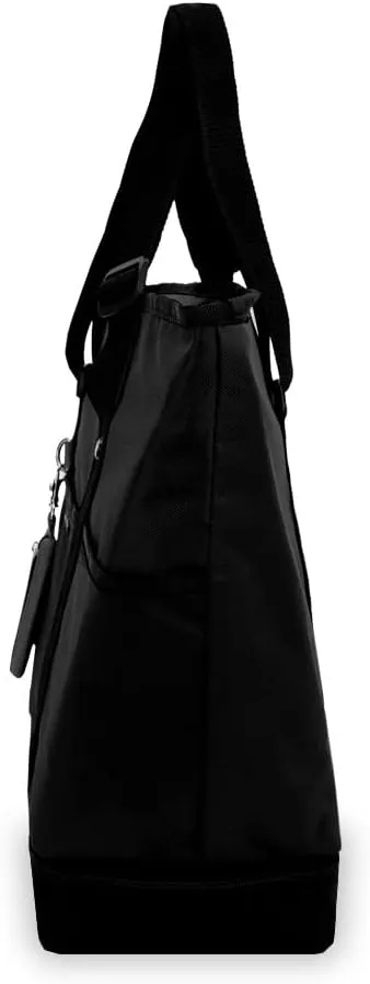 Everest Luggage Deluxe Shopping Tote, Black, Black, One Size