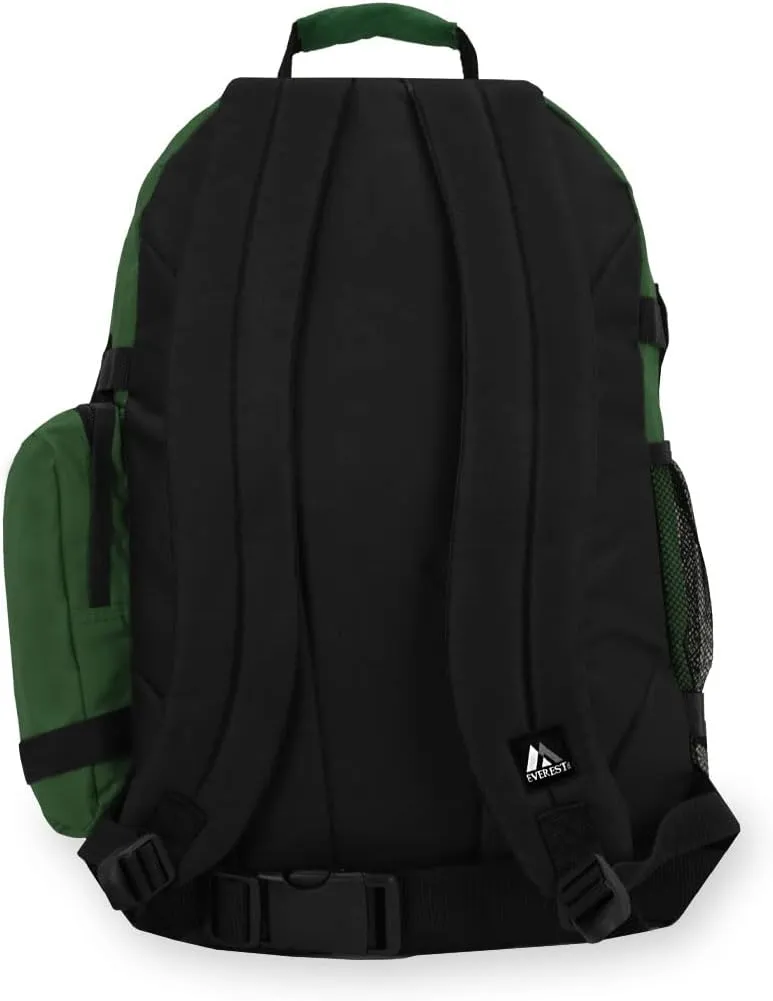 Everest Luggage Oversize Deluxe Backpack, Dark Green, X-Large