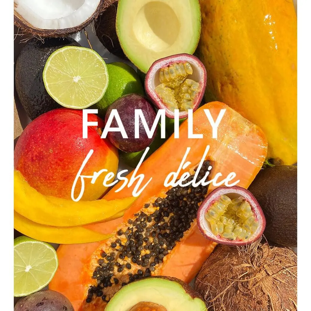 Family Fresh Délice Hair Mask Papaya, Passion Fruit & Mango. All hair types, 250ml