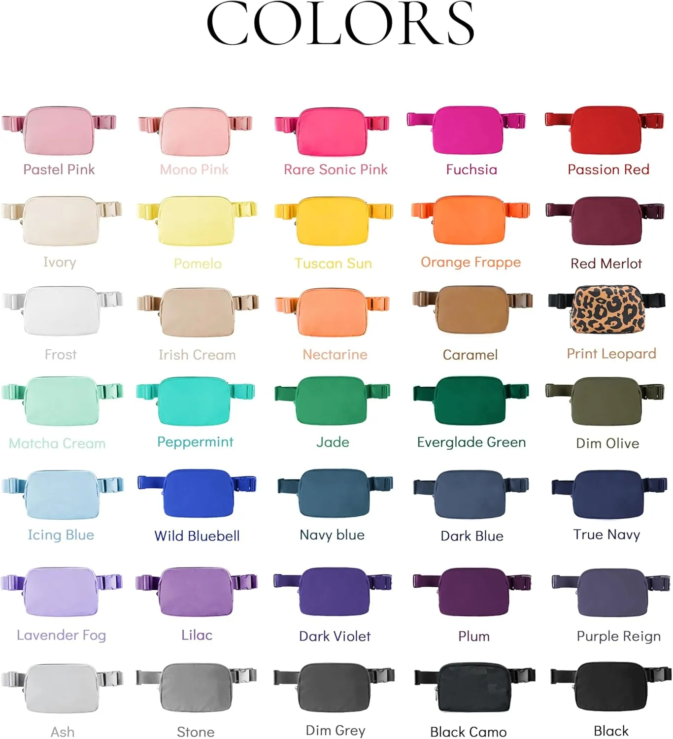Fanny Pack Crossbody Bag Trendy Waterproof Small Sling Cross Body Purse for Women Men Fashion Waist Packs Mini Belt Bag Pouch Chest Bum Hip Bag Lulu Dupes for Travel Vacation Running Ash