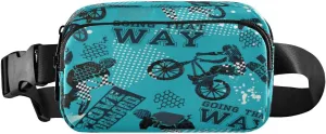 Fanny Packs for Women Men Boys Bicycle Belt Bag Waist Pouch Packs Crossbody Bag Running Hiking Fanny Pack Gifts for Girls Boys
