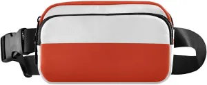Fanny Packs for Women Men Poland Flag Belt Bag Waist Pouch Packs Crossbody Bag Running Hiking Fanny Pack Gifts for Girls Boys