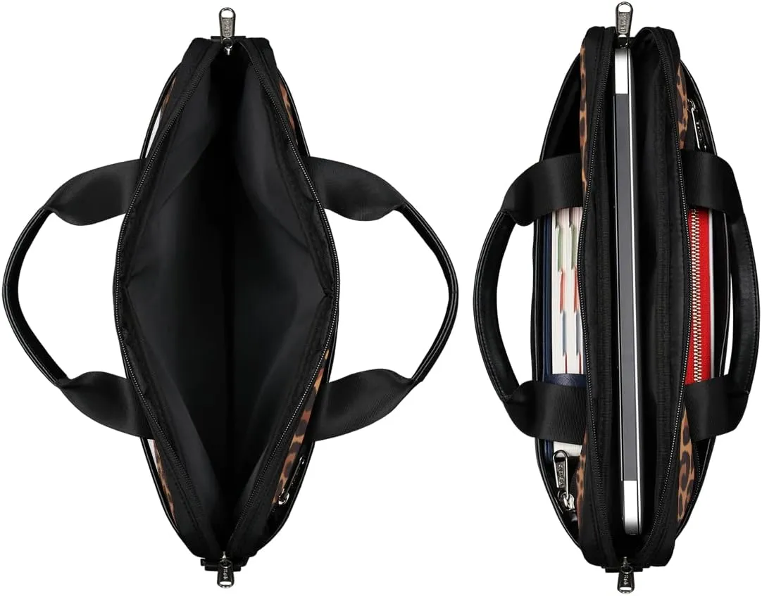 Farmhouse Roosters Laptop Shoulder Messenger Bag Waterproof Laptop Briefcase Handle Padded Strap