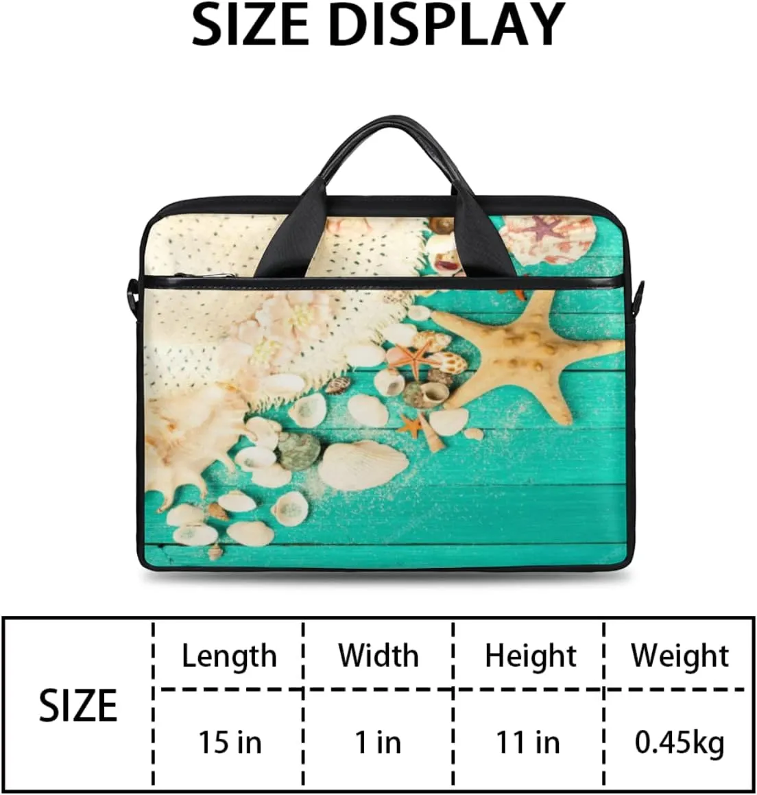 Floral Flower Sunflower Laptop Shoulder Messenger Bag Waterproof Laptop Briefcase with Handle and Padded Strap Case Sleeve