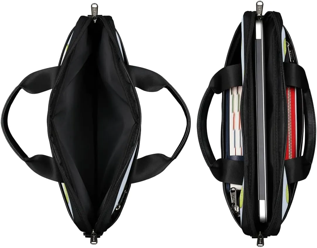 Football Playing Field Players Laptop Shoulder Messenger Bag Waterproof Laptop Briefcase Handle Padded Strap