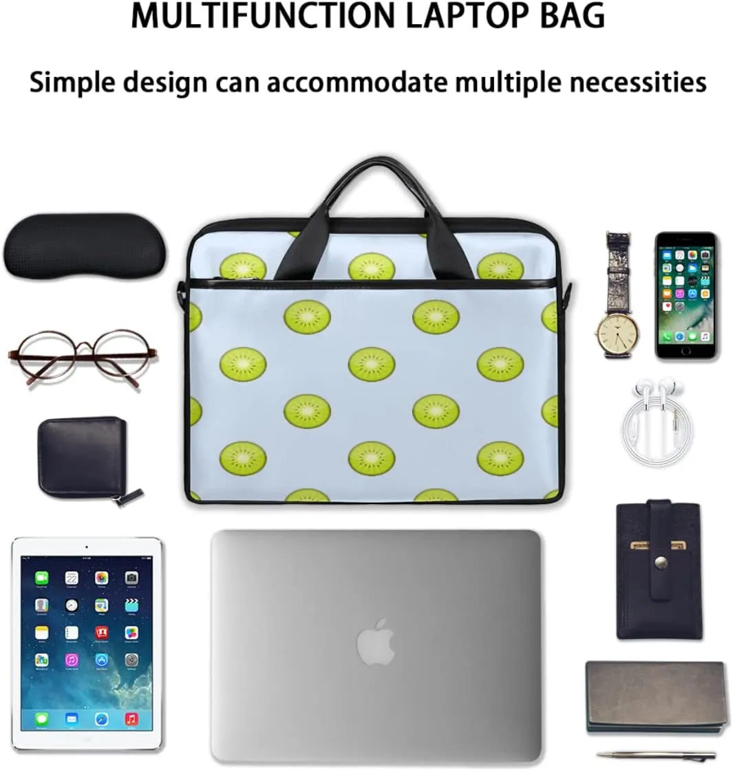 Football Playing Field Players Laptop Shoulder Messenger Bag Waterproof Laptop Briefcase Handle Padded Strap