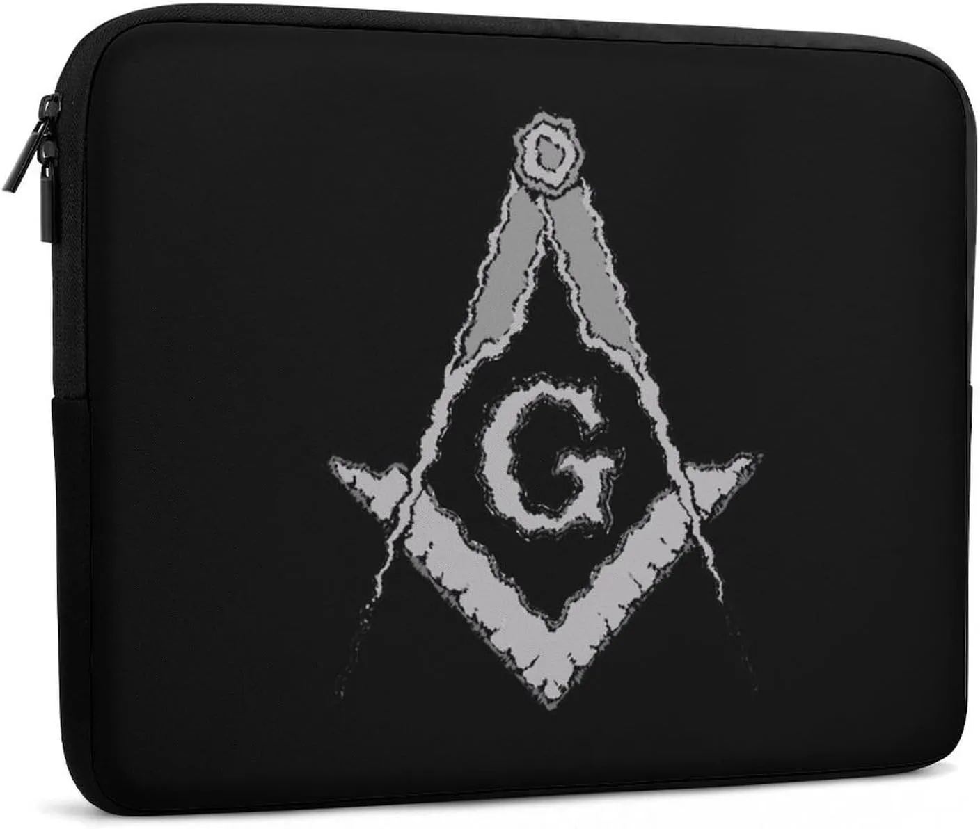 Freemason Sign Personalized Laptop Bag Business Casual Laptop Cases Slim Computer Bag Briefcase