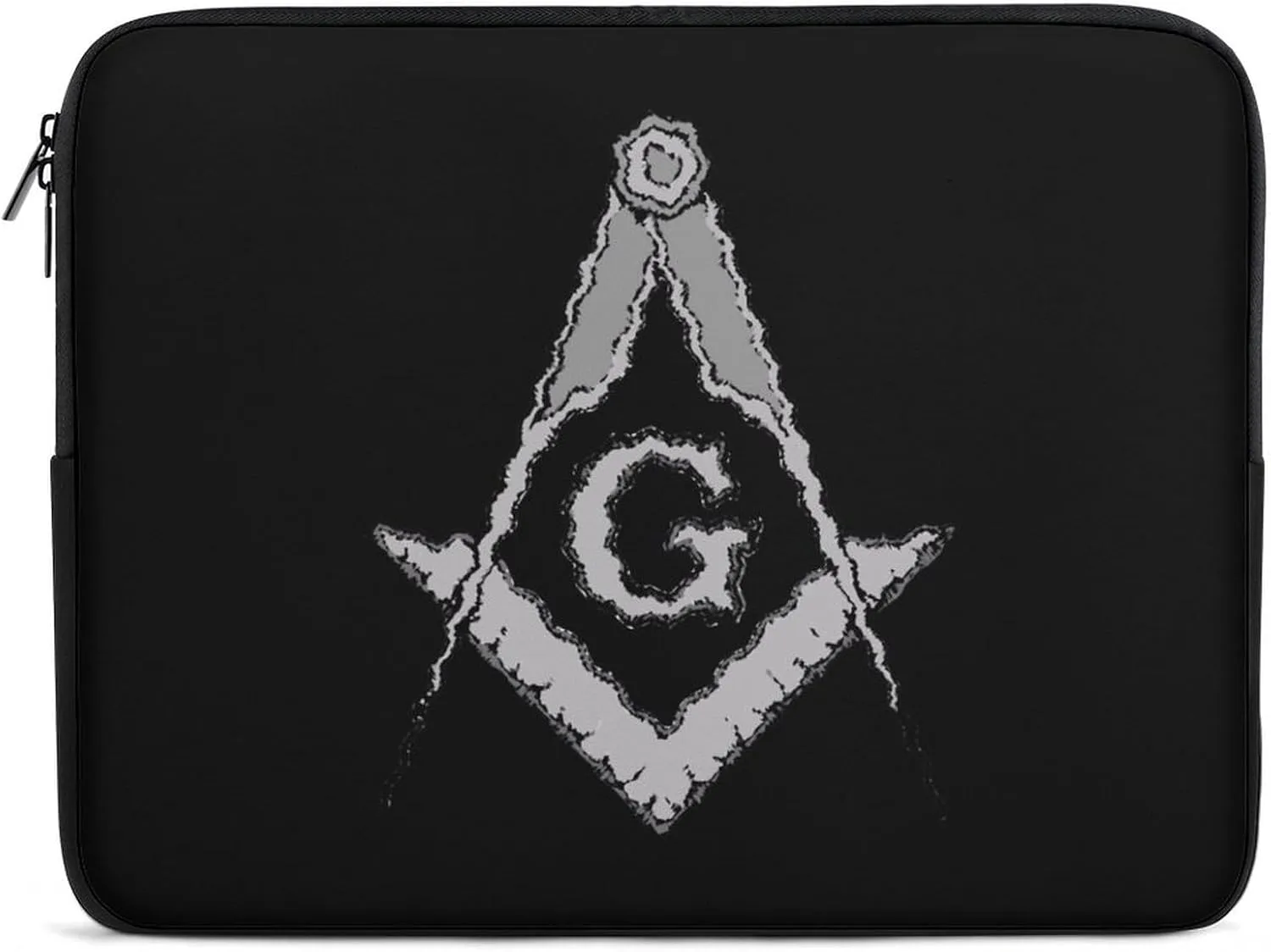 Freemason Sign Personalized Laptop Bag Business Casual Laptop Cases Slim Computer Bag Briefcase